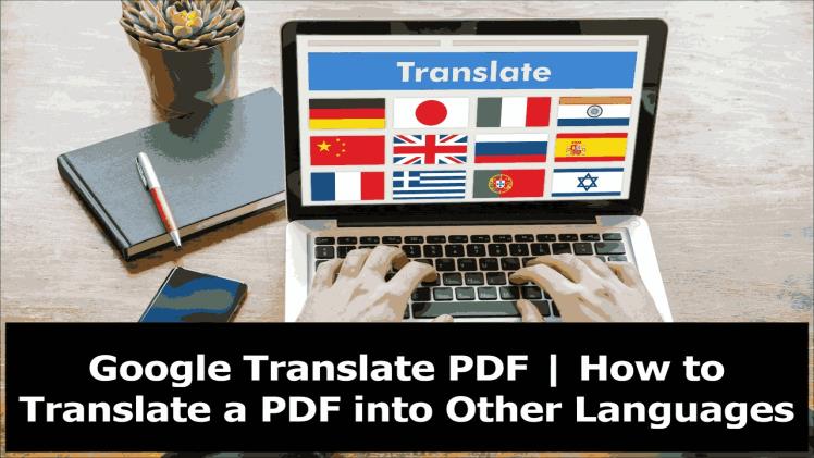 Google Translate Pdf Files for Free